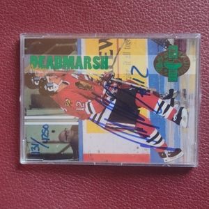Adam Deadmarsh autographed hockey card in protective cover. 1131/4250